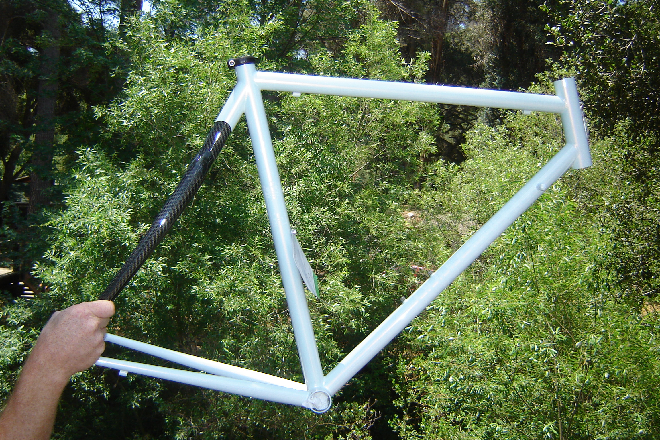 Jeff's Indepent Fabrications frame is ridiculously great. 